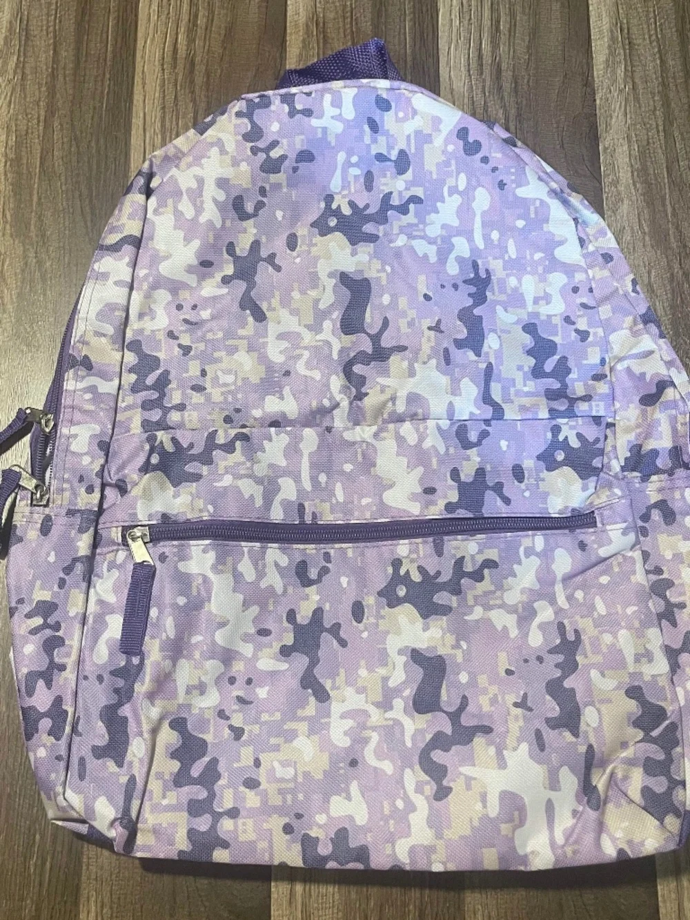 ProSport Purple Camouflage backpack